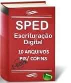 CORREÇÃO 10 ARQUIVOS PIS/ COFINS
